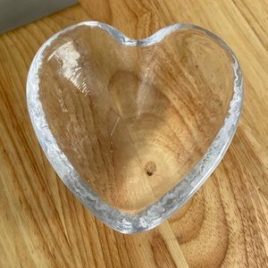 Simon Pearce Heart Dish